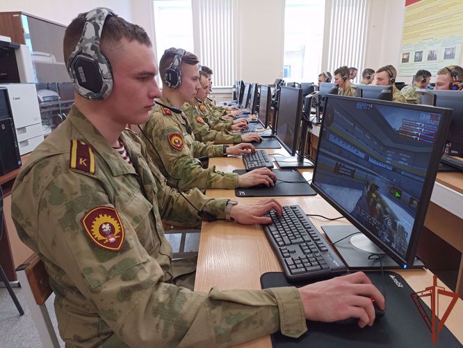 Курсанты Росгвардии готовятся к межведомственному турниру по киберспорту