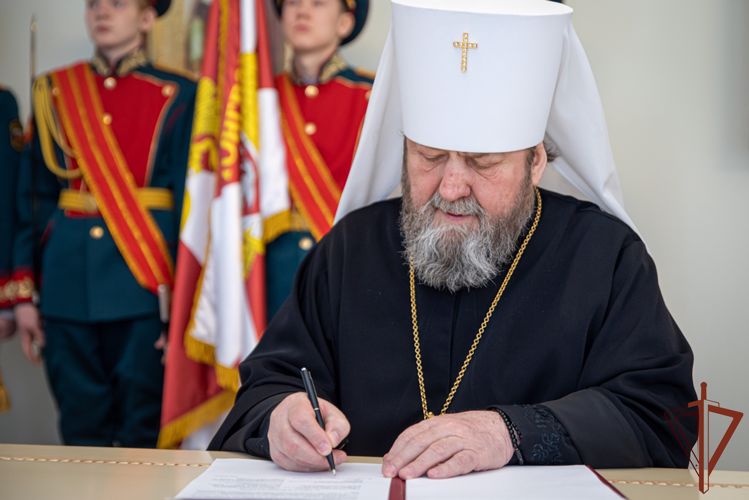 Подписано соглашение о сотрудничестве кадетского движения Росгвардии с Ижевской и Удмуртской епархией