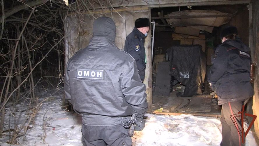 При содействии Росгвардии в Свердловской области  задержаны подозреваемые в краже