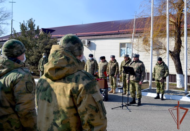 В ОГВ(с) завершилась служебная командировка сотрудников московского ОМОН       