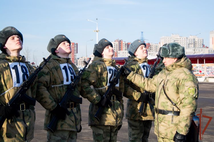 В ОДОН Росгвардии идёт подготовка к параду Победы на Красной площади