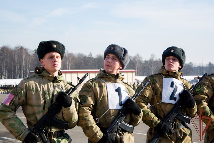 В ОДОН Росгвардии идёт подготовка к параду Победы на Красной площади