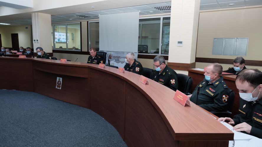 В Приволжском округе Росгвардии состоялось заседание военного совета