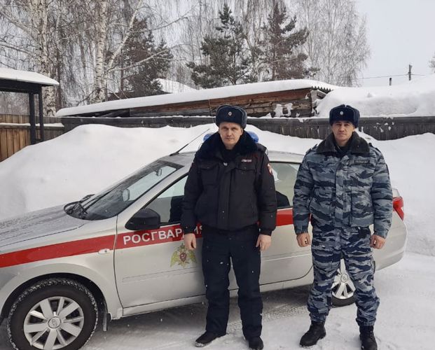 Нетрезвого водителя задержали росгвардейцы в Омской области