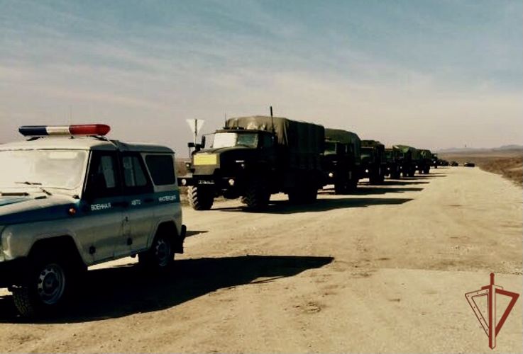 В ОГВ(с) поздравили военнослужащих военной автомобильной инспекции Росгвардии с профессиональным праздником