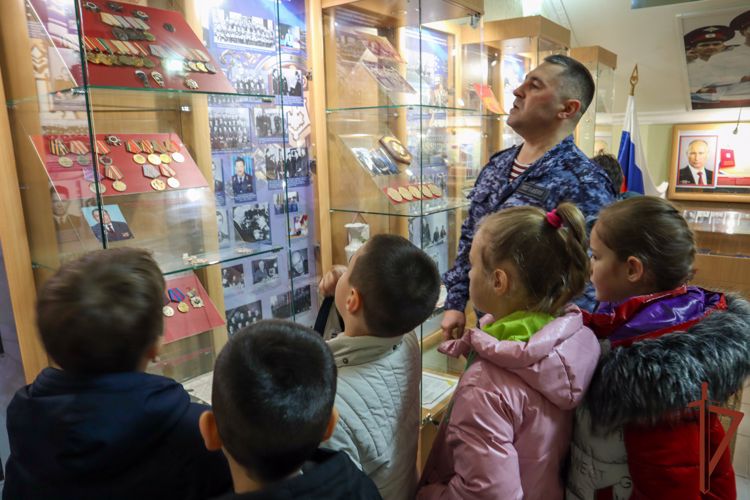 В Северо-Кавказском округе Росгвардии продолжается акция «Неделя мужества»