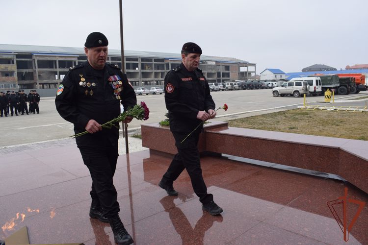 День защитника Отечества отметили в Северо-Кавказском округе Росгвардии