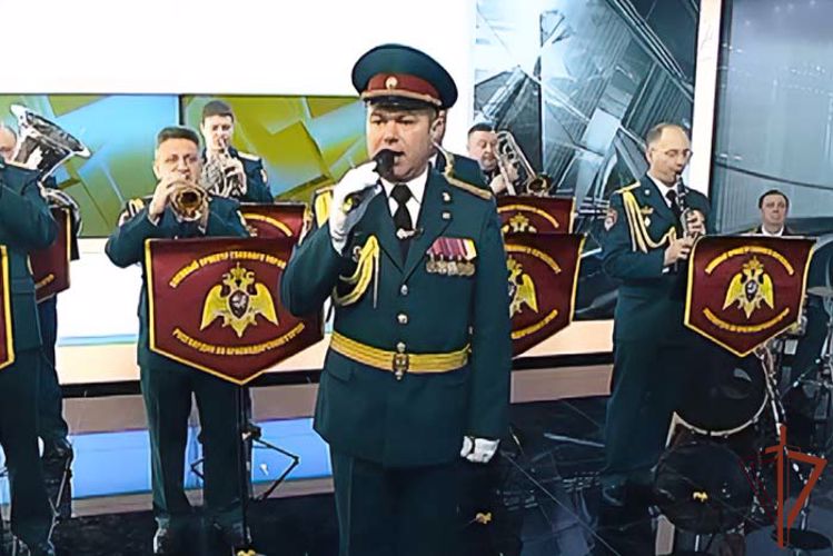 Военные музыканты Росгвардии выступили в эфире телеканала «Кубань 24»