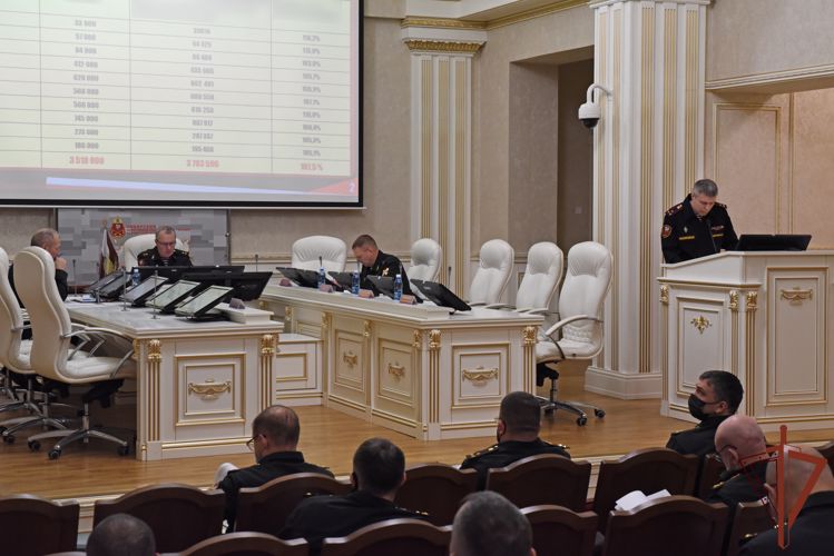 Военный совет Сибирского округа Росгвардии рассмотрел результаты деятельности подразделений вневедомственной охраны  