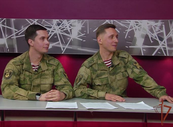 Музыканты владимирского военного оркестра Росгвардии стали гостями телепрограммы 