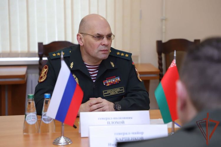 Делегация Росгвардии совершила визит в Республику Беларусь