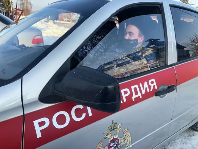 Водителя с признаками опьянения задержали сотрудники Росгвардии в Тамбовской области