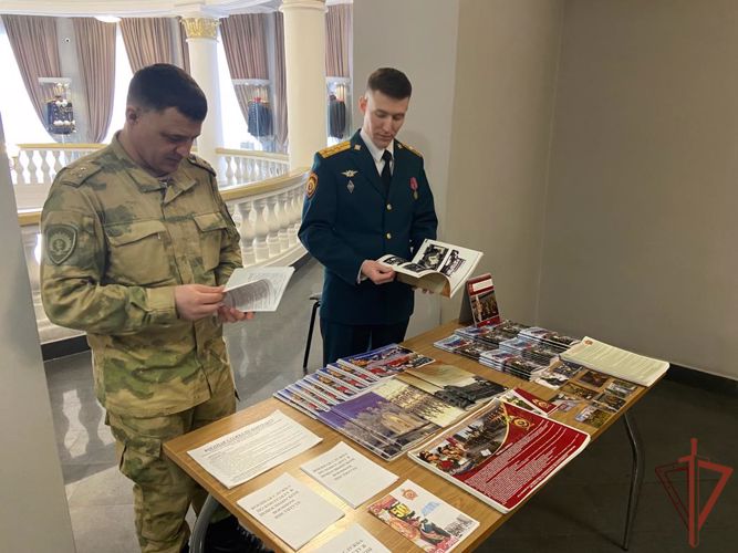 В историческом парке «Россия – моя история» Новосибирска открылась мультимедийная выставка о Росгвардии 
