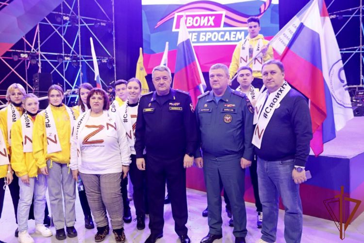 Росгвардия приняла участие в митинге-концерте «Русская весна» в Самаре
