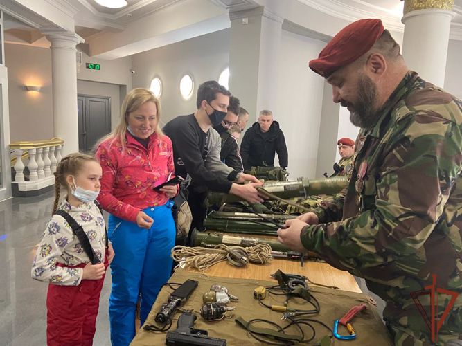 В историческом парке «Россия – моя история» Новосибирска открылась мультимедийная выставка о Росгвардии 