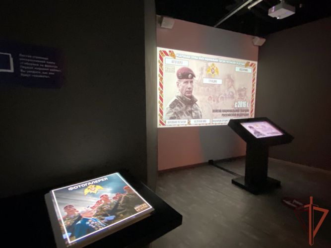 В историческом парке «Россия – моя история» Новосибирска открылась мультимедийная выставка о Росгвардии 