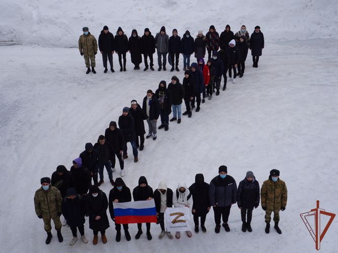В Сибири продолжаются акции в поддержку российской армии и жителей Донбасса