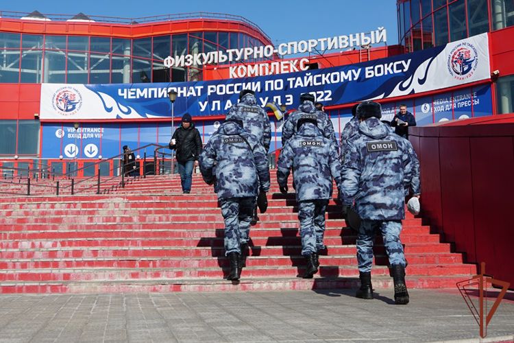 Росгвардейцы обеспечили безопасность чемпионата России по тайскому боксу в Улан-Удэ