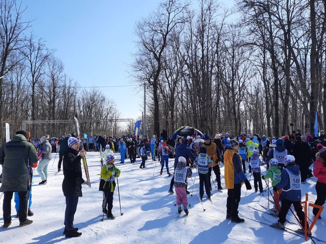 Росгвардейцы приняли участие в «Лыжне России - 2022» в Белгороде