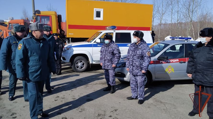 Росгвардия в Татарстане продемонстрировала готовность к периоду паводков 