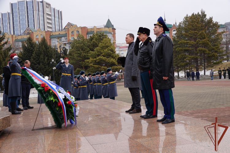 На Дальнем Востоке прошли мероприятия в ознаменование Дня Росгвардии