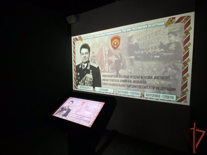В историческом парке «Россия – моя история» Новосибирска открылась мультимедийная выставка о Росгвардии 