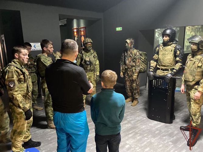 В историческом парке «Россия – моя история» Новосибирска открылась мультимедийная выставка о Росгвардии 