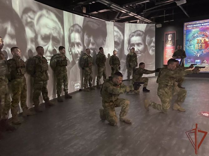 В историческом парке «Россия – моя история» Новосибирска открылась мультимедийная выставка о Росгвардии 