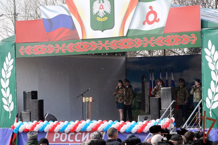 В Ингушетии состоялся концерт Ансамбля песни и пляски Северо - Кавказского округа Росгвардии