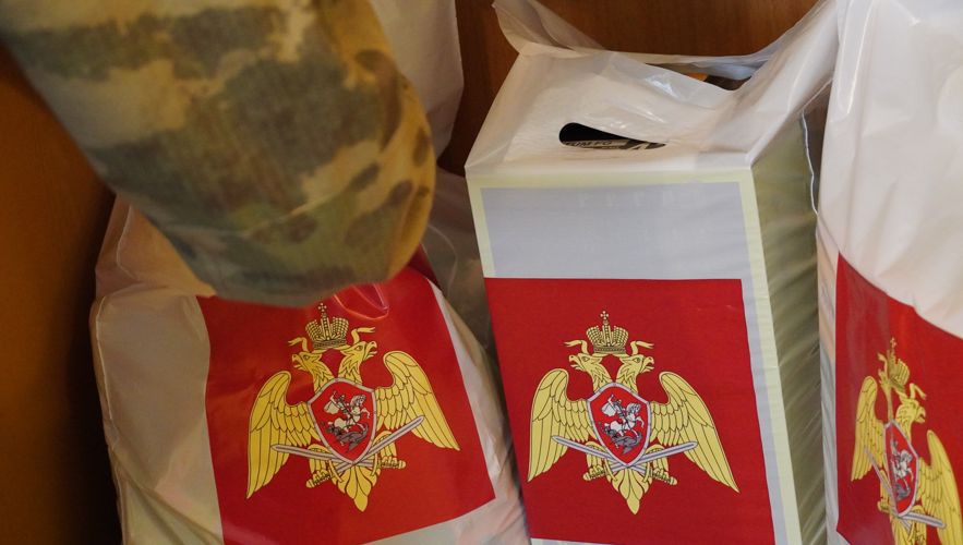 Концерт для детей из Донбасса провели в Саратовской области при участии Росгвардии