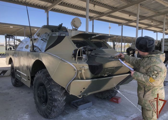 Курсанты Пермского военного института Росгвардии завершили стажировку в грозненском соединении 