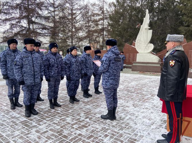 В Сибири продолжаются тематические мероприятия, приуроченные ко Дню Росгвардии