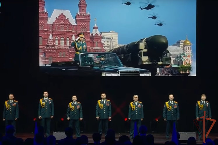 Ансамбль песни и пляски Сибирского округа Росгвардии выступил на концерте к годовщине «Крымской весны»