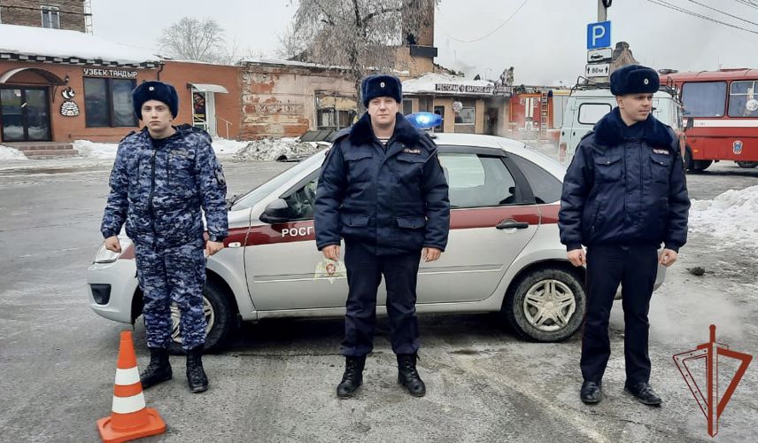 Росгвардейцы предотвратили пожар в омском ресторане
