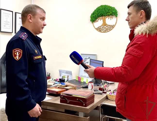 Волгоградские телезрители узнали об изменениях в процедуре получения документации на владение оружием