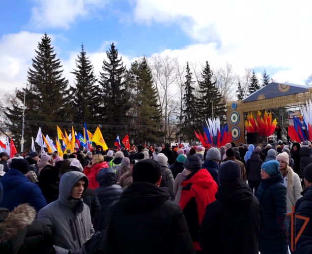 Росгвардия на Урале обеспечила безопасность мероприятий акции  «Крымская весна» 