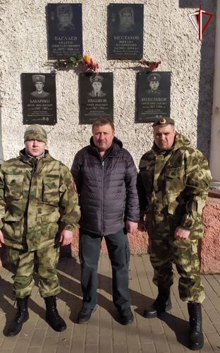 Память павшего воина правопорядка почтили в Брянской области 