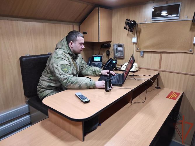 В отдельном батальоне связи Уральского округа Росгвардии проведено  тактико-специальное учение (видео)