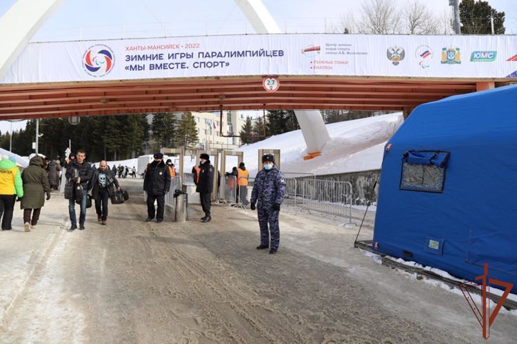 Росгвардия обеспечила правопорядок Зимних Игр Паралимпийцев «Мы вместе. Спорт» в столице Югры