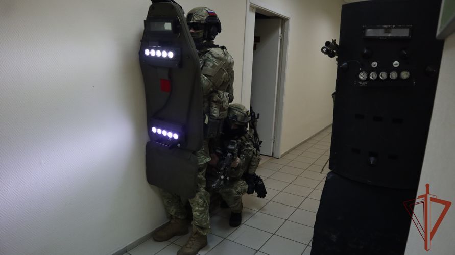 Сотрудники Росгвардии приняли участие в межведомственной тактико-специальной тренировке в Подмосковье