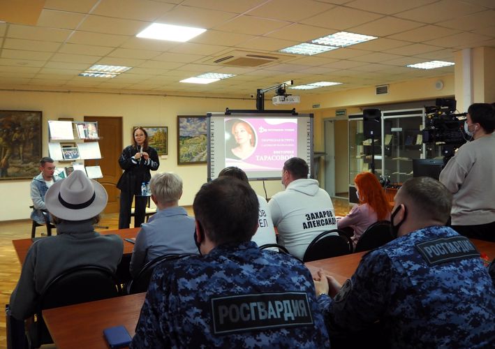 Белгородские росгвардейцы встретились с членом Совета по культуре при Росгвардии