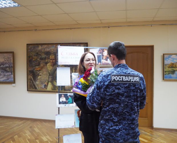 Белгородские росгвардейцы встретились с членом Совета по культуре при Росгвардии