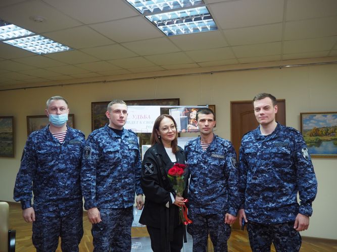 Белгородские росгвардейцы встретились с членом Совета по культуре при Росгвардии