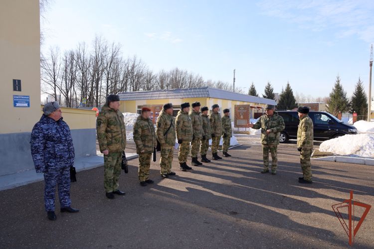 Командующий Приволжским округом Росгвардии проинспектировал подразделения ведомства, дислоцированные в Республике Татарстан  