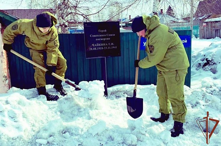 Юнгвардейцы из Кузбасса принимают участие в памятной акции