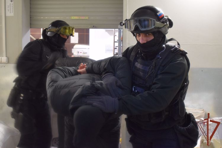 Сотрудники Росгвардии задержали напавшего на правоохранителя злоумышленника в Новосибирске