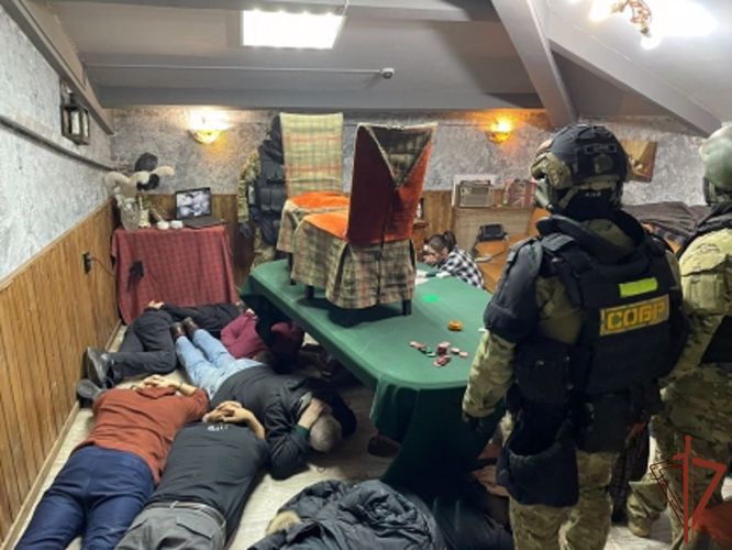 При содействии спецназа Росгвардии в Якутске задержаны организаторы незаконных азартных игр
