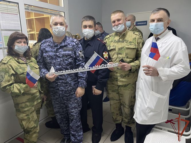 Росгвардейцы в Иркутске сдали кровь для пострадавших  жителей Донбасса