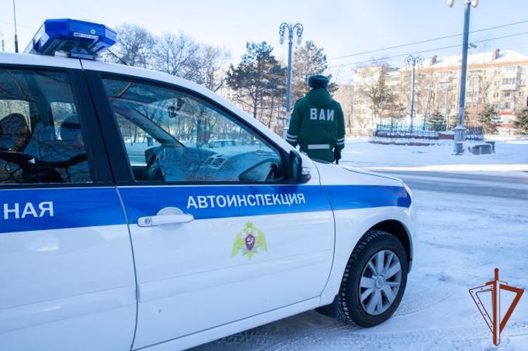 В Росгвардии проводится комплекс мероприятий по обеспечению безопасности дорожного движения