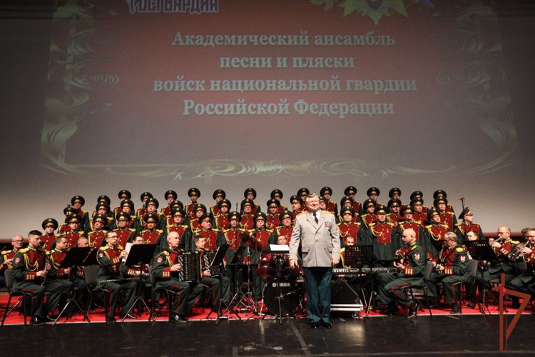 Академический ансамбль песни и пляски Росгвардии выступил на закрытии Международной выставки «Экспотехностраж»